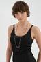 Women's Premium Quality Design Undershirt with Tulle Detail on Collar and Sleeves - 4