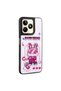 Realme C53 Case Shining Embossed Iconic Figure Brsa Amas Silicone Cover - Pink - 3