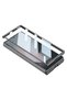Galaxy Z Fold 6 Case Ultra Slim with Camera Protection Pc + Leather Back Surface Brsa X-Pro Cover-Titanium-Gray - 3