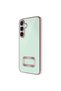 Galaxy S24 Fe Case with Camera Protection and Logo Display Brsa Omega Cover - Rose Gold