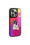 iPhone 15 Pro Case Shining Embossed Iconic Figure Brsa Amas Silicone Cover - White - 7