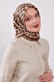 Geometric Pattern Sparkling Crystal Scarf - 3