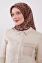 وشاح كريستال لامع بنمط هندسي - 3