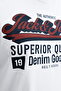 Plus Size Chest Printed Crew Neck T-Shirt - Logo - 6