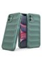 iPhone 11 Case Flexible Tpu Brsa Ethnic Silicone Cover with Hollowed Back Surface Design - Red - 2