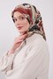 وشاح كريستالي لامع بنمط زهرة هايال - 2