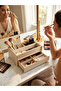 Nordic Style Handmade Makeup Organizer - 8mm Mdf Screwless Office and Desk Top Organizer