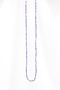 Lapis Lazuli Stone Necklace Natural Stone Faceted Cut 2-3 mm - 3