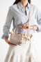 Poli Model Pink Women's Hand and Shoulder Bag