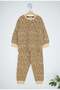 Seasonal Girls' Pajama Set with Heart Pattern, 100% Cotton, Comfortable and Soft