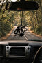 Metal ➡️   Roaring Lion Dashboard Ornament Rearview Mirror Ornament Metal Car Hanger with Motif Auto Accessory Ar - 8