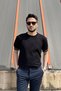 Men'S, Crew Neck, Stripe Pattern, Soft, Old Money Culture, Standard Fit T-Shirt 26Inpt02 - 4