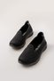 Black Women's Ballerina Casual Shoes Walking Shoes Sports Shoes Mother's Shoes - 4