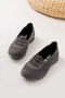 Smoked Lace Detailed Women's Ballerina Casual Shoes Walking Shoes Sports Shoes Mother's Shoes - 2