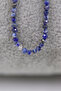 Lapis Lazuli Stone Necklace Natural Stone Faceted Cut 2-3 mm - 5