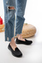 Black Women's Ballerina Casual Shoes Walking Shoes Sports Shoes Mother's Shoes - 3