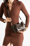 Poli Model Acı Kahve Women's Hand and Shoulder Bag - 3
