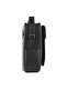 Medium Size 21cm Faux Leather Men's Daily Crossbody Shoulder Bag with Steel Case and Phone Compartment Black A100 - 5