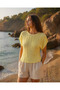 Openwork Knitwear Blouse – Summer Lightweight Textured Comfortable Cut Women's Top - 3