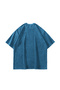 Stitch Baby Printed Oversize Unisex Washable Blue Tshirt - 2