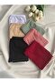 Women's Cotton Ribbed Plus Size Bato Panties 6 Pack - 2