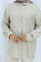 Modern and Comfortable Cut Linen Women's Shirt - 6