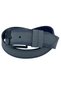 Gray Faux Leather Double Stitched 4.5 Cm. Wide Unisex Sports Belt // Xd-4515-11-St - 3