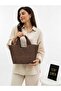 Women's Original Imported Straw Shoulder Bag with Adjustable Strap, Lined, Zippered, Daily Summer Bag - 2