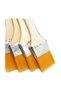 Floor Brush Number 2 5 Pieces Paint Brush Synthetic Silk Tip Bristle Acrylic Gouache Oil Painting Brush Ze - 6