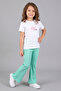 Girls' Cotton T-Shirt and Spanish Leggings Set
