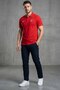 Turkey National Team Polo Neck T-Shirt – Black/Red/White - 7