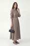 Mink 100% Lyocell Belted Women's Dress - 5