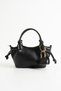 Escuella Model Charm Gift Black Women's Hand and Shoulder Bag - 3