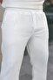 Men's Oversize Modal Fabric Premium Quality 2-Piece Set-White - 5