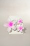 Women's 3-Piece Lotus Flower Buckle Colorful Hair Clip - 3