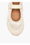 Girls Stitch Detail Hook & Loop Sneakers - 4