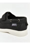 Black Leather-Look boy's classic shoes - 5
