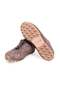 Mink Color Lace-Up Genuine Leather Suede Men's Shoes - 3