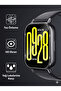 جهاز حماية الشاشة المتوافق مع Mi Redmi Watch 5 Active، سهل التركيب، حماية من الزجاج المقسى الشفاف عالي الدقة - 2
