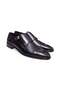 Black Color Laceless Genuine Leather Leather Sole Men's Shoes