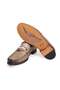 Aluminum Color Laceless Genuine Leather Men's Shoes - 3