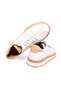 White Color Lace-Up Genuine Leather Men's Shoes - 2
