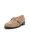 Cameron Mink Color T-Strap Loafer Women's Shoes - 8