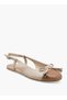 Women Buckle Detail Ballerina Shoes - 2