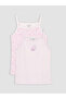 Barbie Printed Rope Strap Girls' Undershirt 2-Piece Set