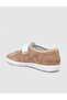 Coffee Green Velcro Casual Ballerina Shoes - 4