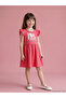 Esvab • Modern & Distinctive Zero Roba Collar Flounce Printed Girl's Dress