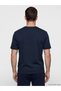 Lcwaikiki Classic Navy Blue Crew Neck Printed Men's T-Shirt - 4