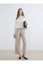 Trendlucky Women's Wide Leg Pants with Elastic Waist and Difference in Color