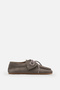 Misty Lace up Genuine Leather Barefoot Moccasin